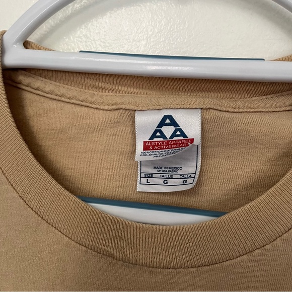 VTG GRAND CANYON DESTINATION SOUVENIR TEE 90s Y2K GRAPHIC T SHIRT TAN LARGE - Picture 6 of 7